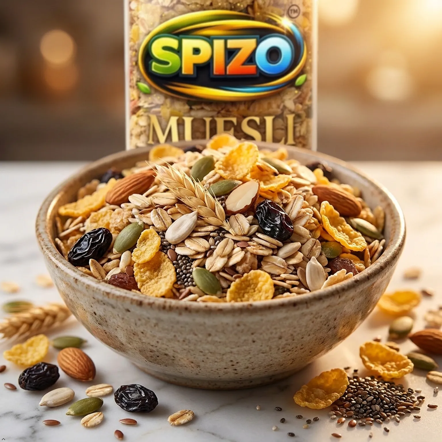 SPIZO Muesli Zero Sugar